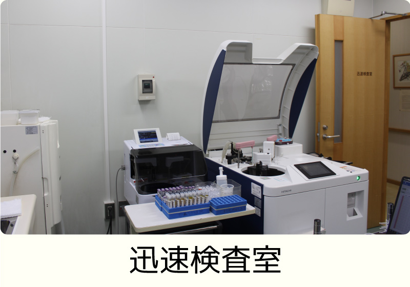 迅速検査室